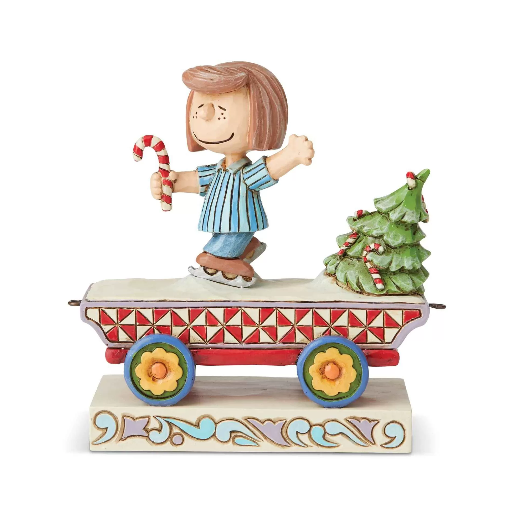 Peanuts by Jim Shore Peppermint Patty Train Car