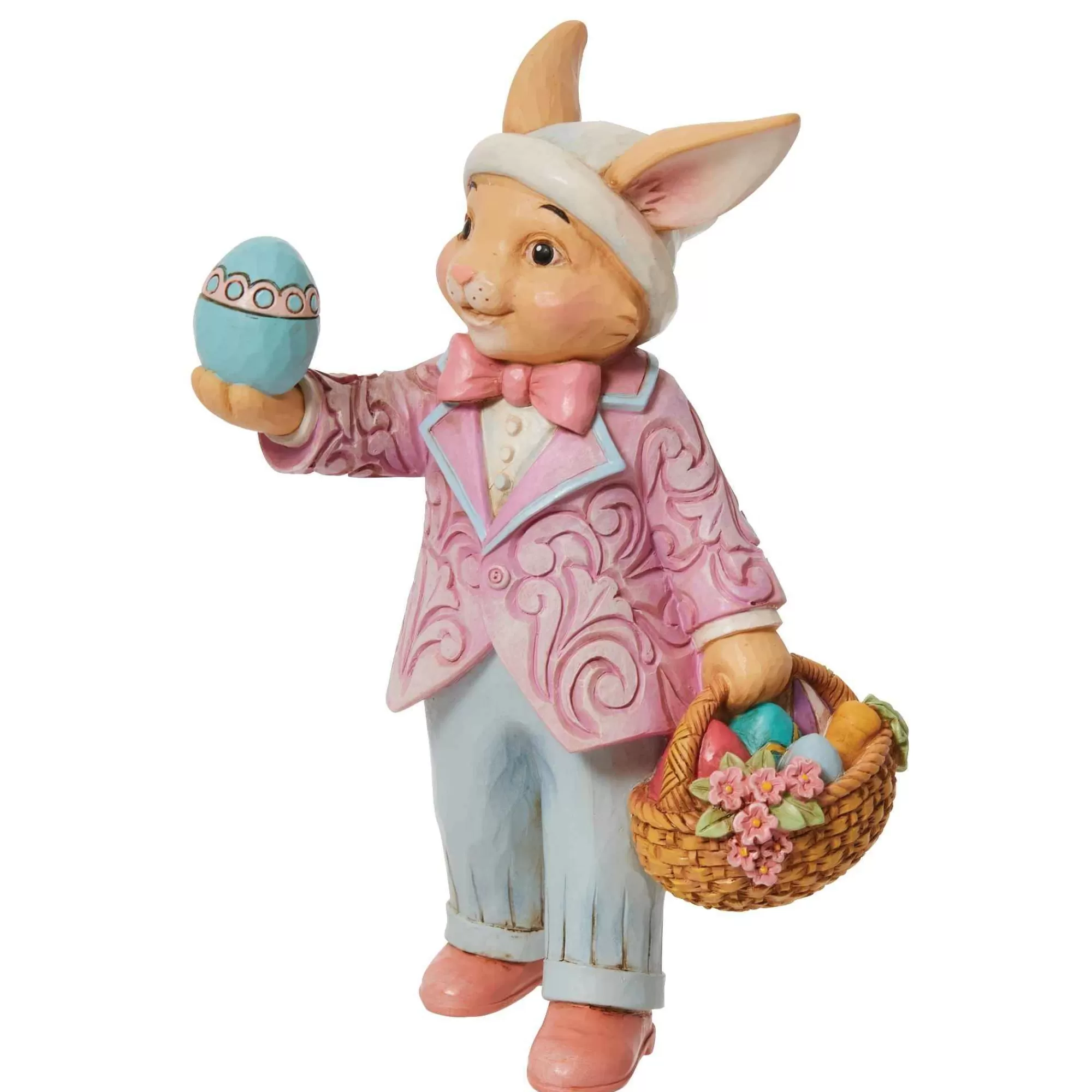 Jim Shore Heartwood Creek Pint Size Bunny With Egg