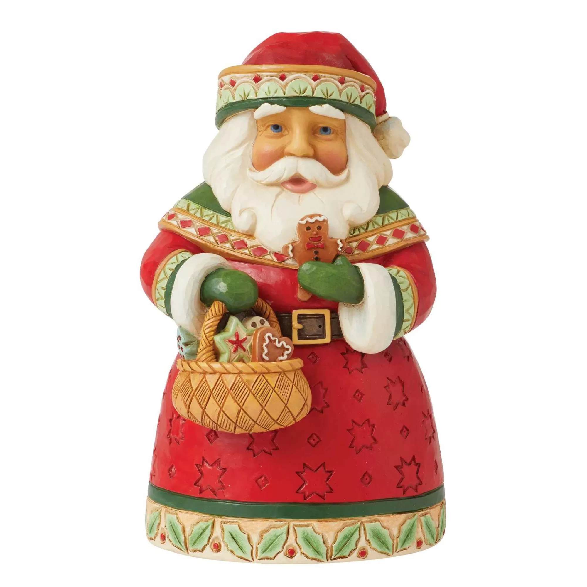 Jim Shore Heartwood Creek Pint Sized Santa With Cookies