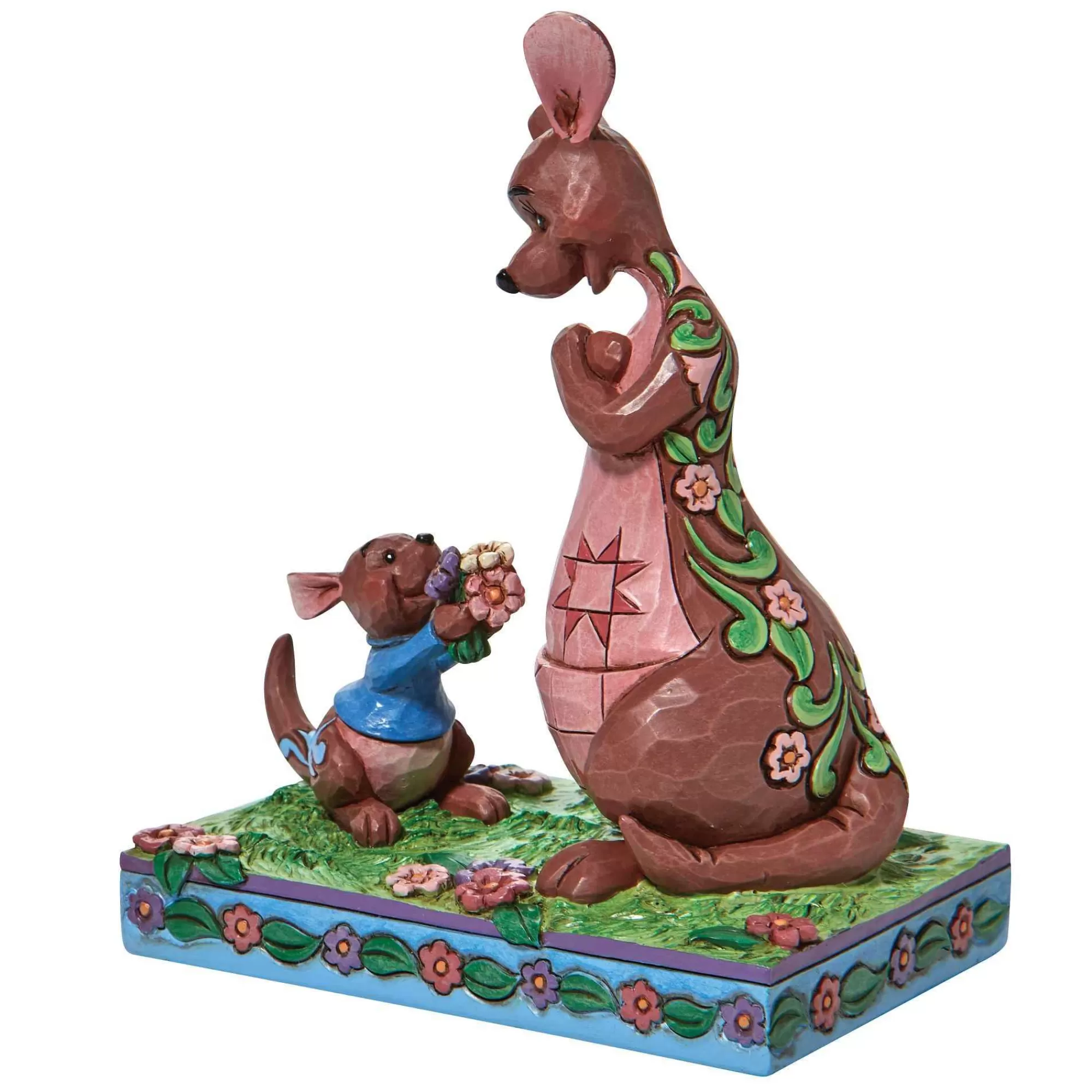 Disney Traditions Roo Giving Kanga Flowers