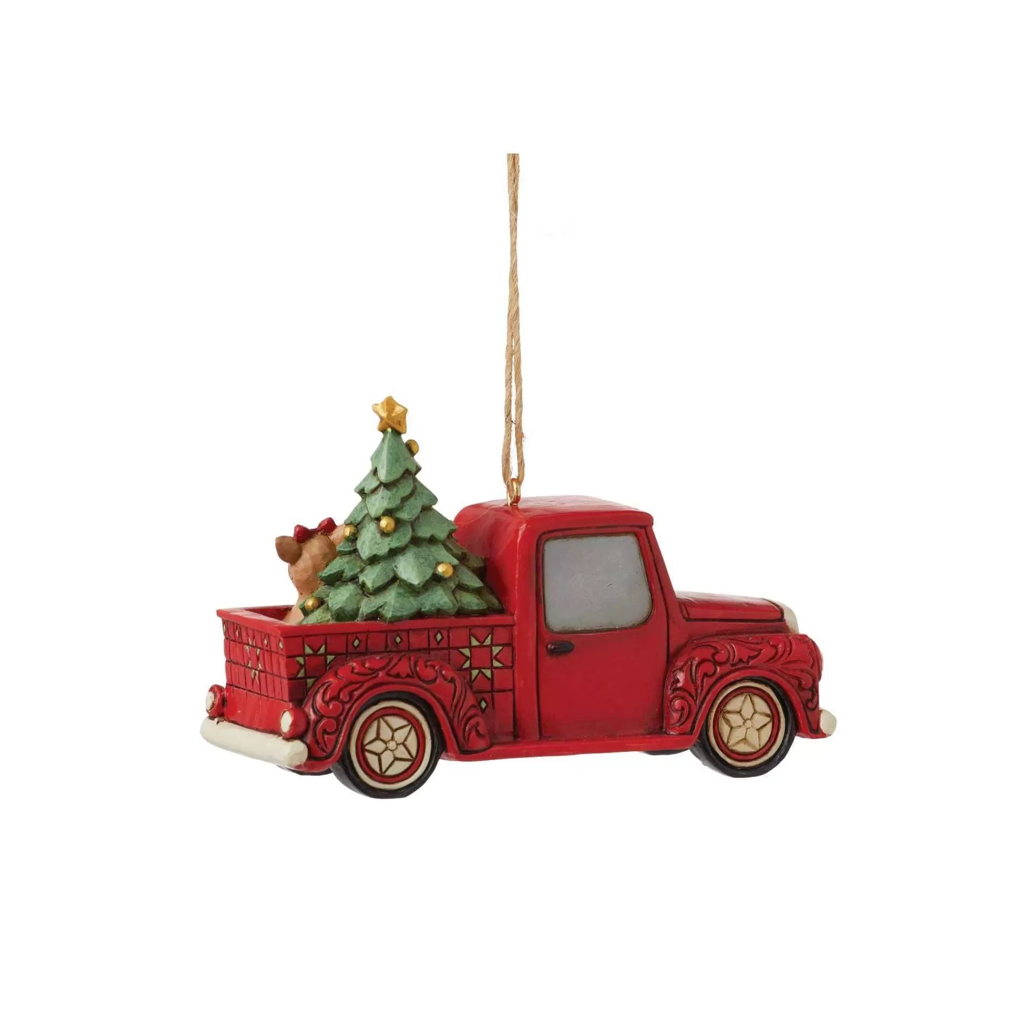 Rudolph Traditions by Jim Shore Rudolph In Red Truck Ornament