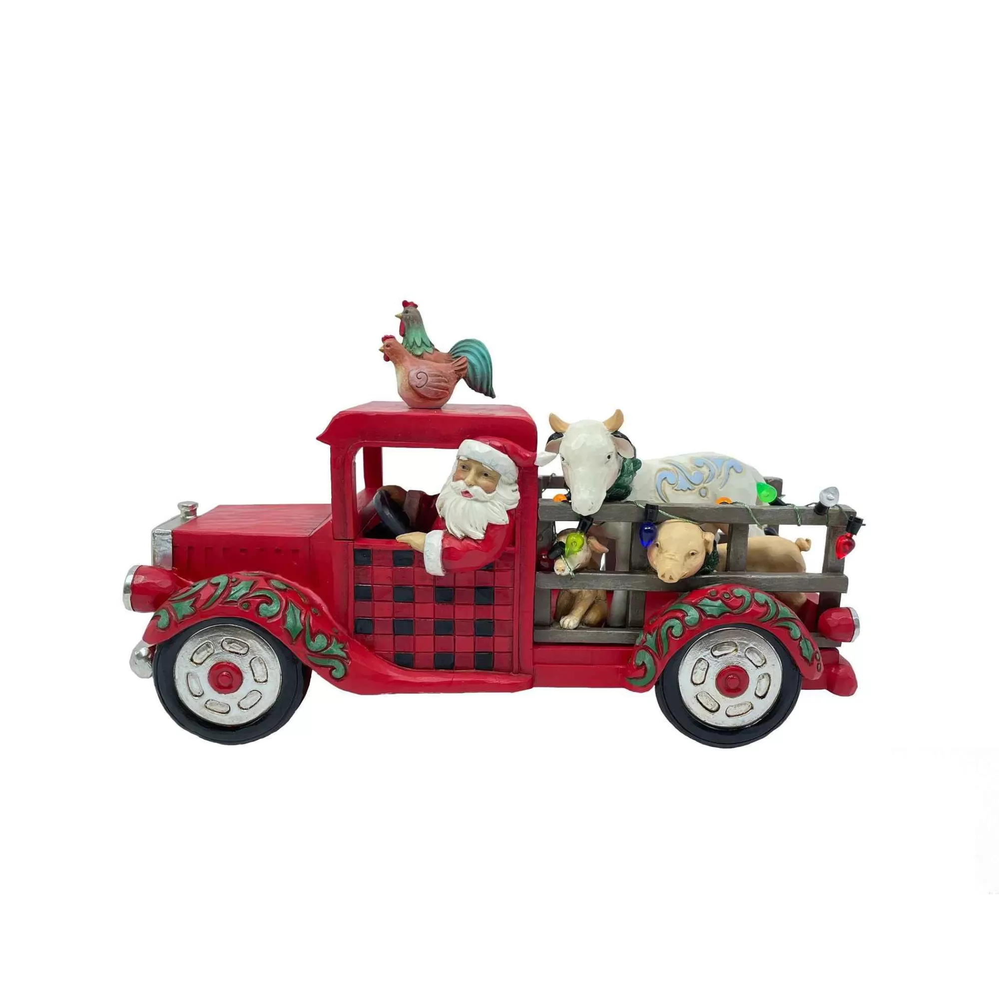 Country Living by Jim Shore Santa Driving Truck