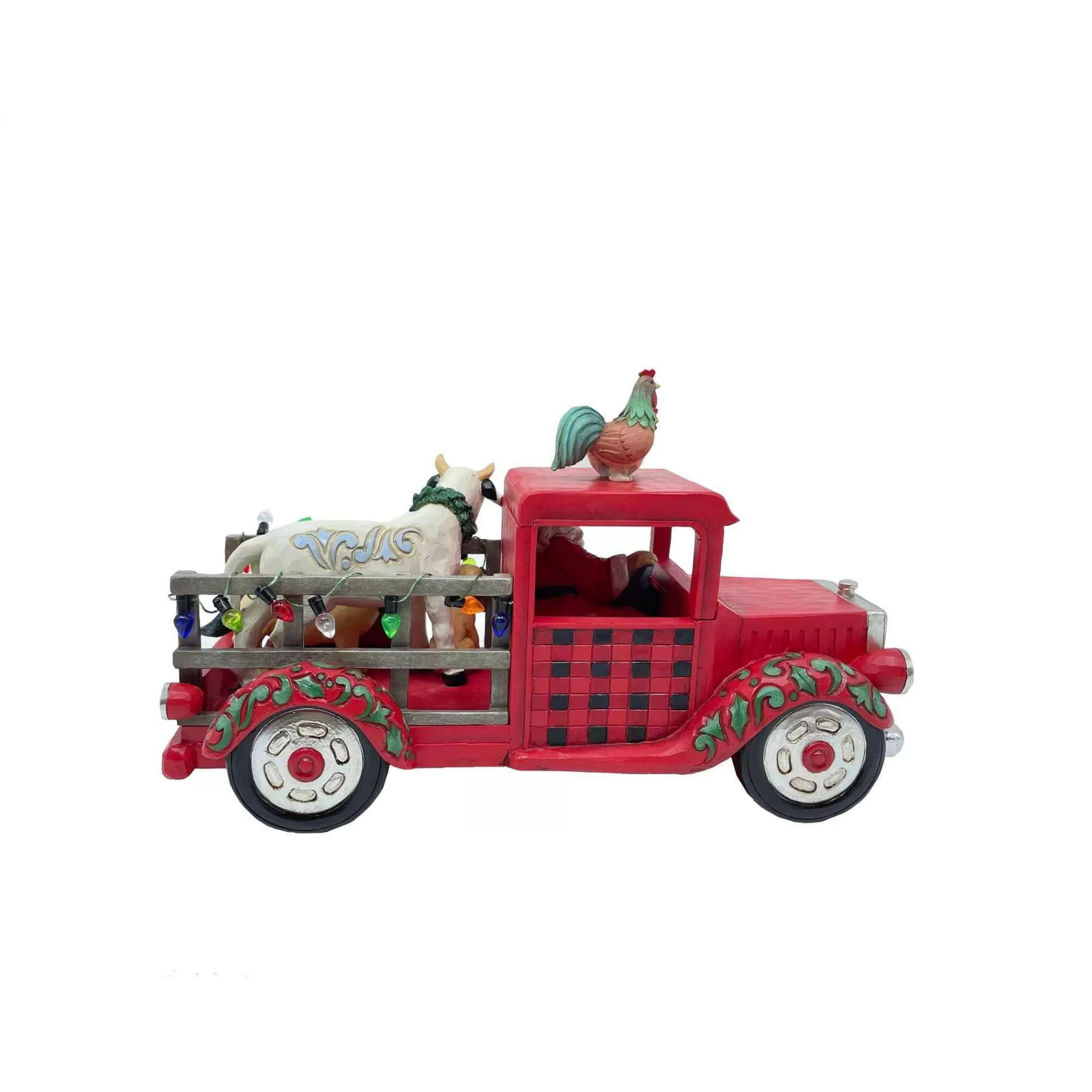 Country Living by Jim Shore Santa Driving Truck