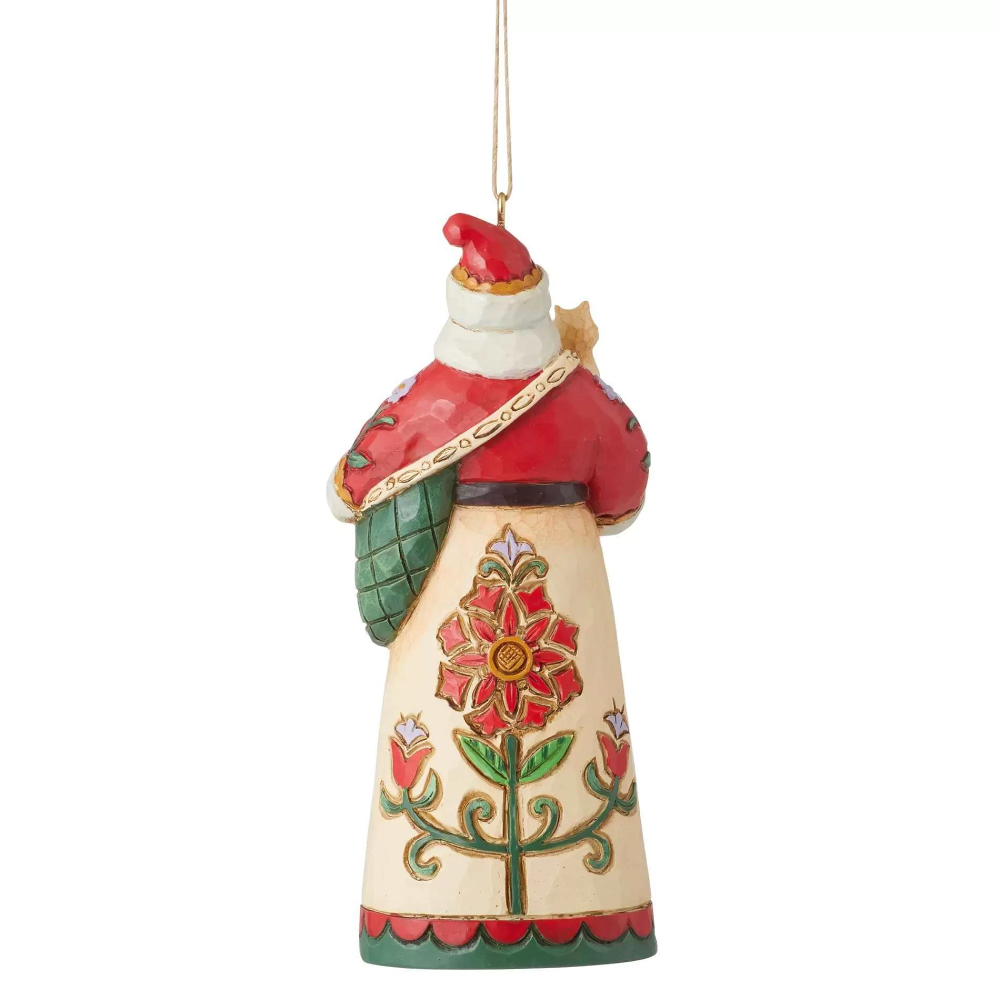 Jim Shore Heartwood Creek Santa Kittens Hanging Ornament