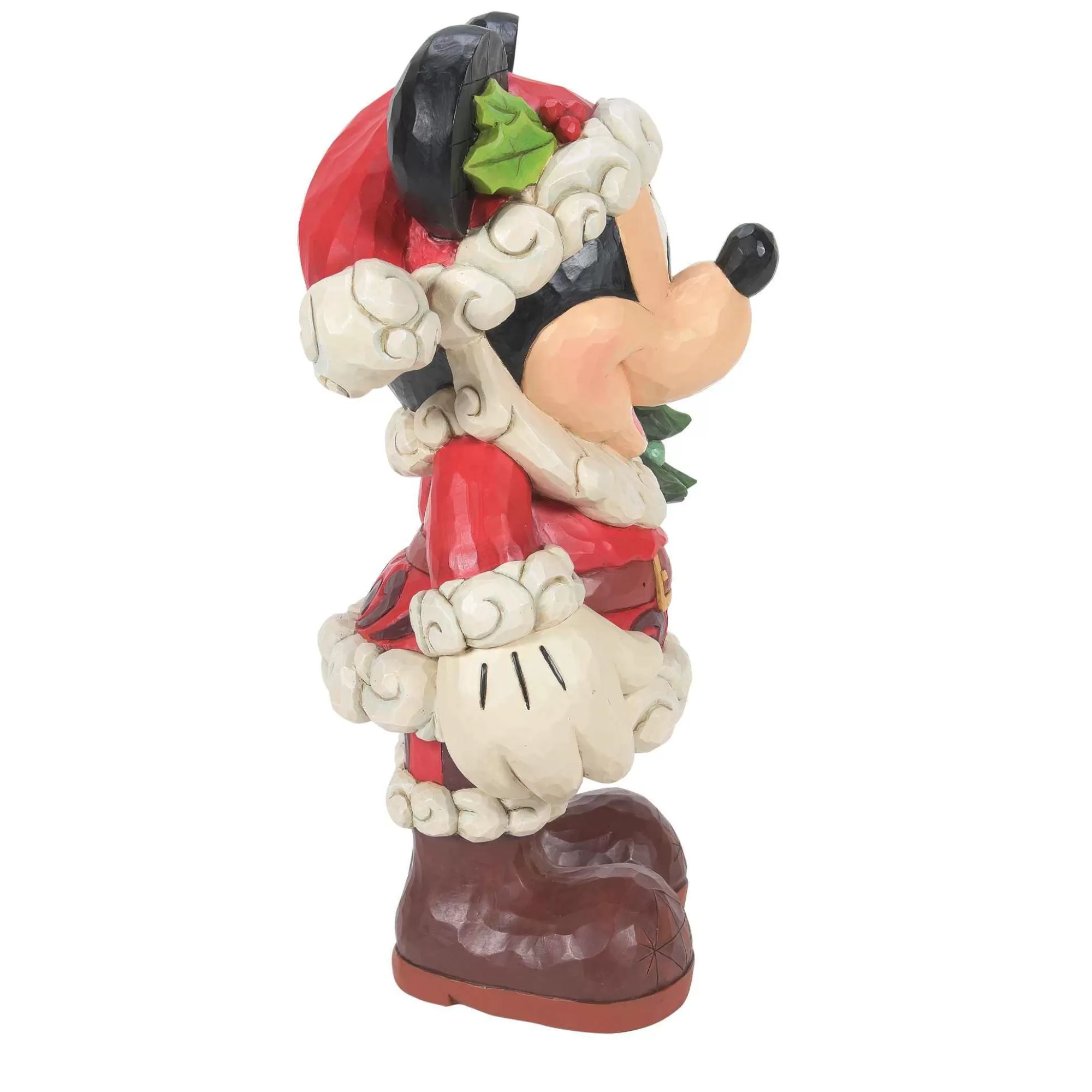 Disney Traditions Santa Mickey Holding Tree