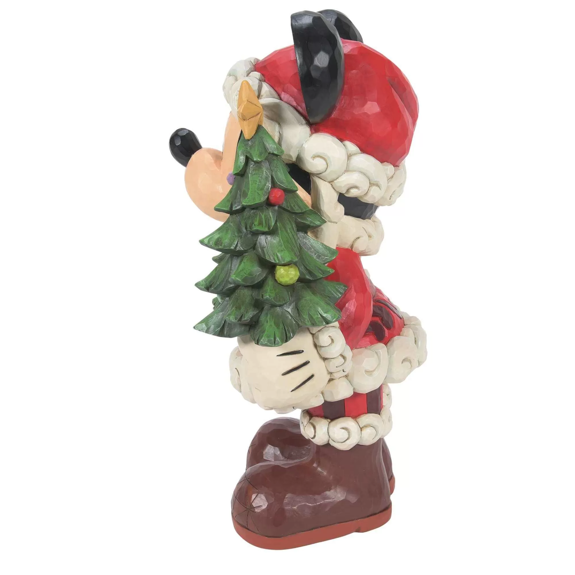 Disney Traditions Santa Mickey Holding Tree