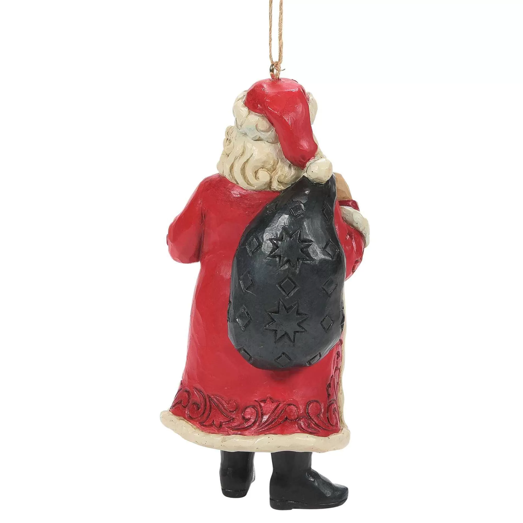 FAO Schwarz by Jim Shore Santa W/ Fao Toy Bag Ornament