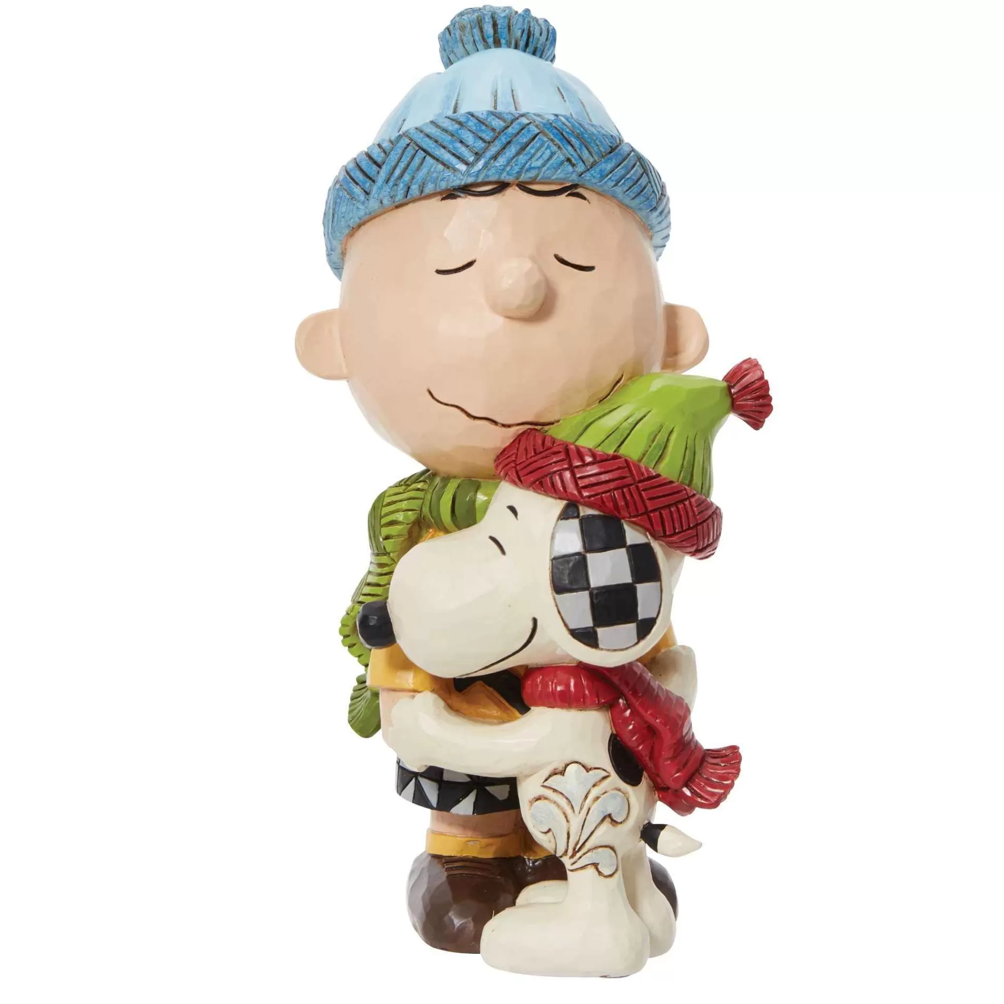 Peanuts by Jim Shore Snoopy & Charlie Brown Hugging