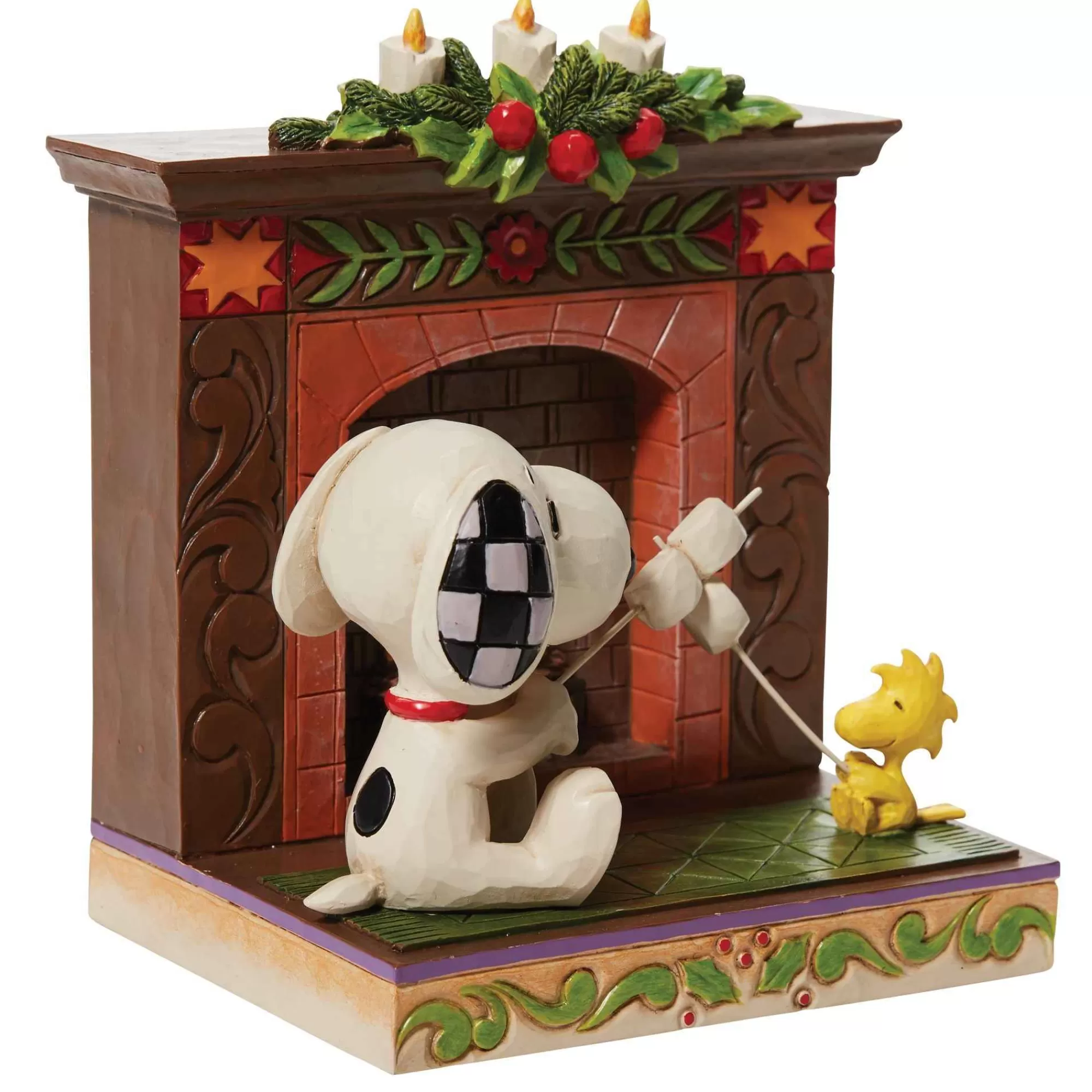 Peanuts by Jim Shore Snoopy & Ws Fireplace