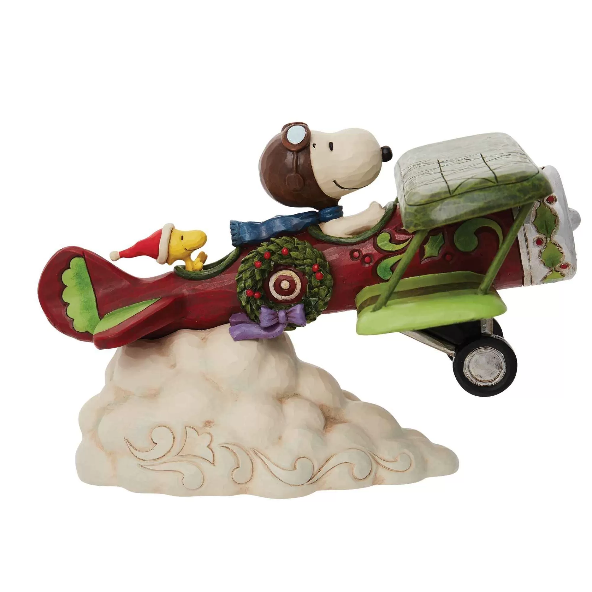 Peanuts by Jim Shore Snoopy Flying Ace Plane