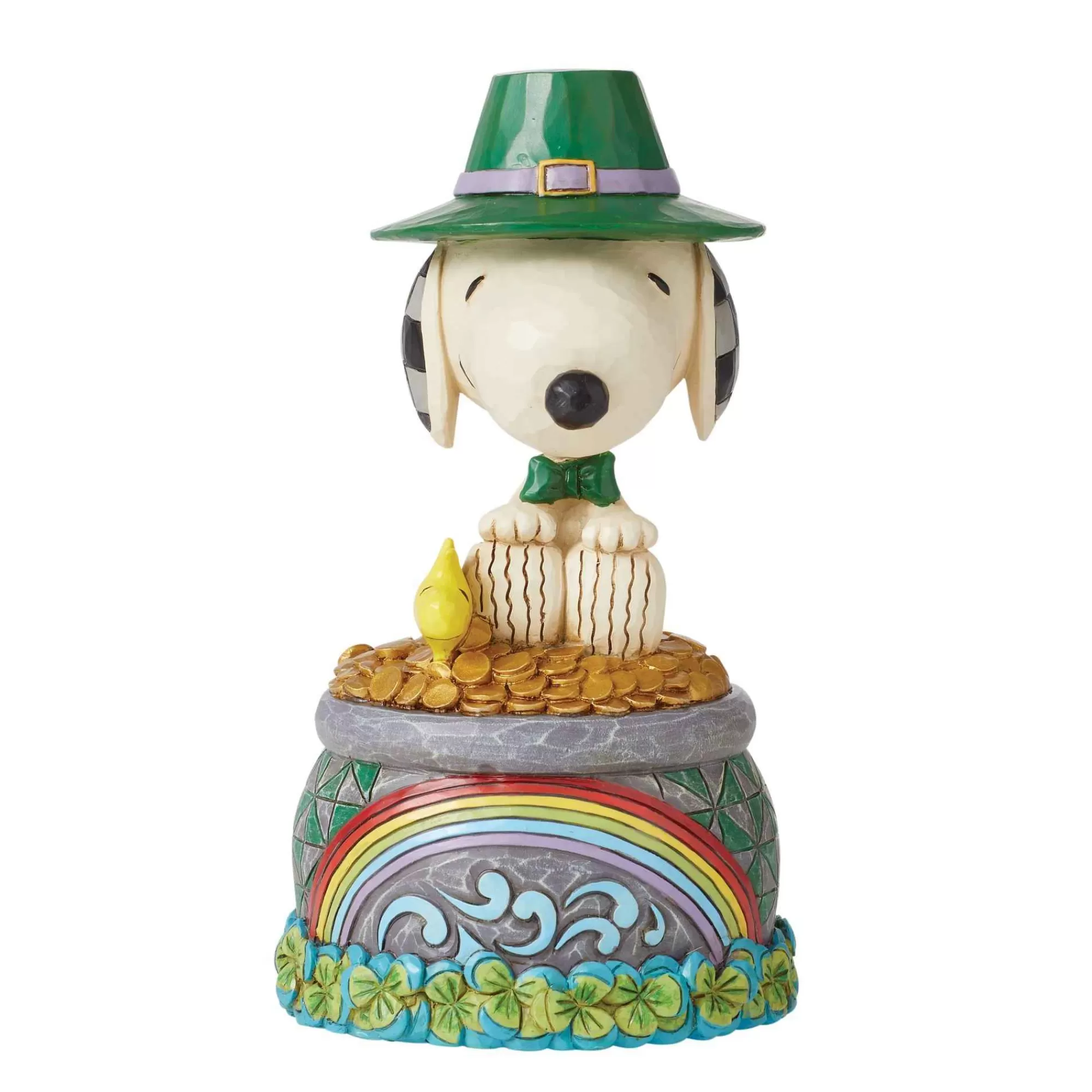 Peanuts by Jim Shore Snoopy On Pot Of Gold