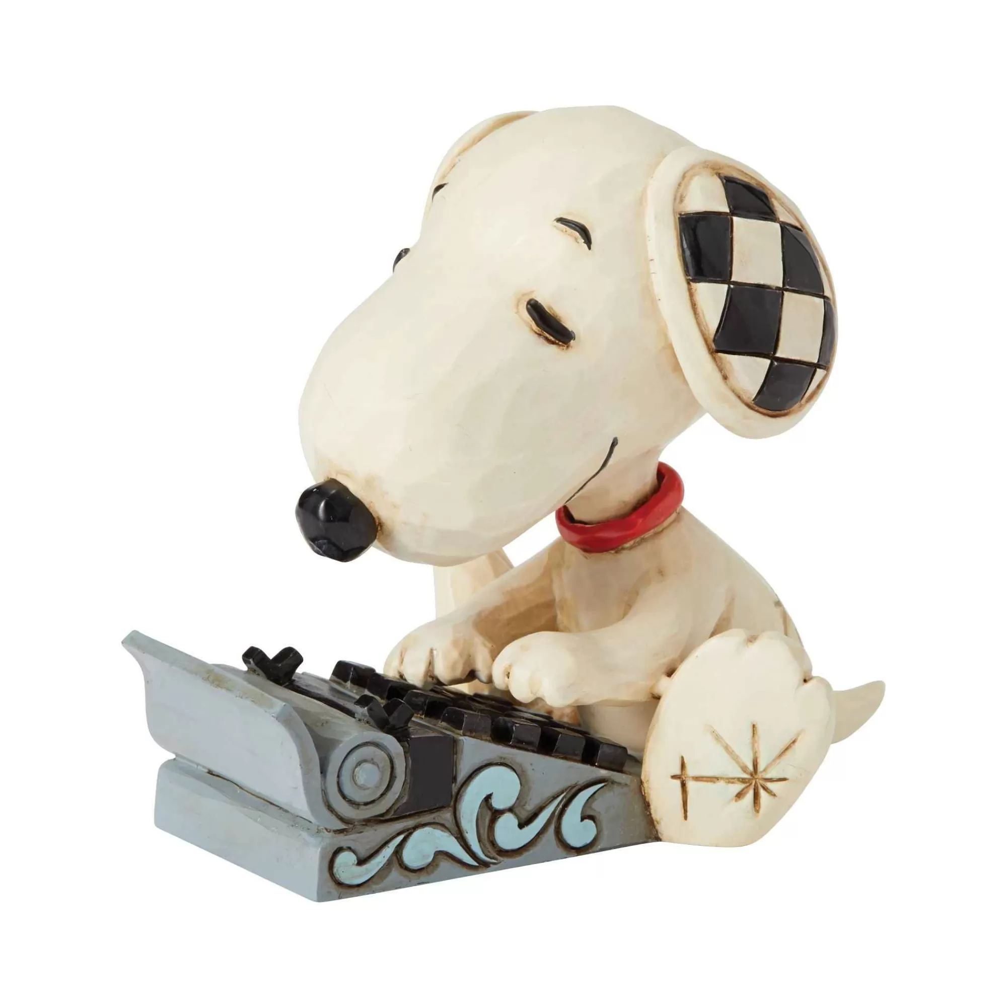 Peanuts by Jim Shore Snoopy Typing Mini