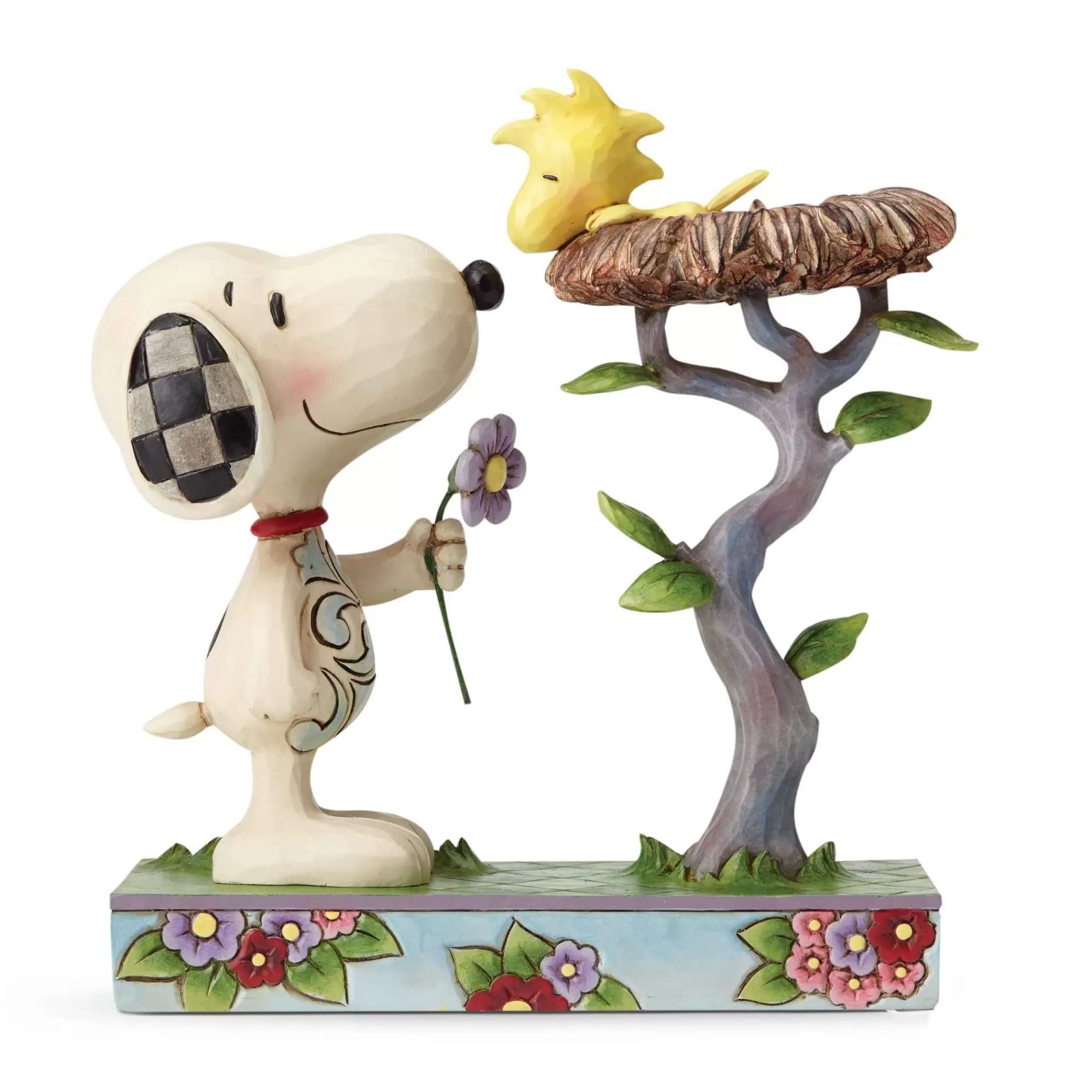 Peanuts by Jim Shore Snoopy With Woodstock In Nest