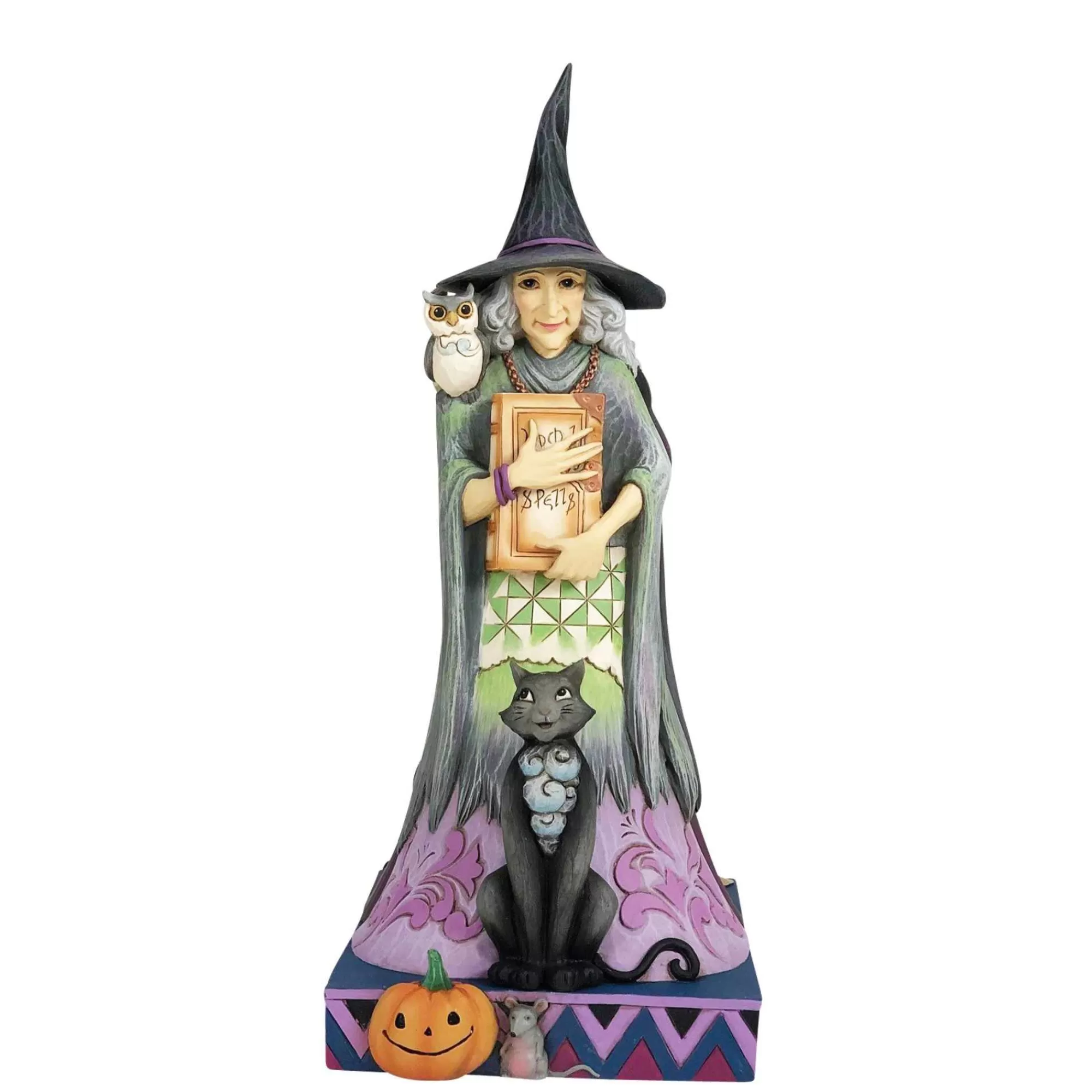 Jim Shore Heartwood Creek Spooky Or Sweet Twosided Witch