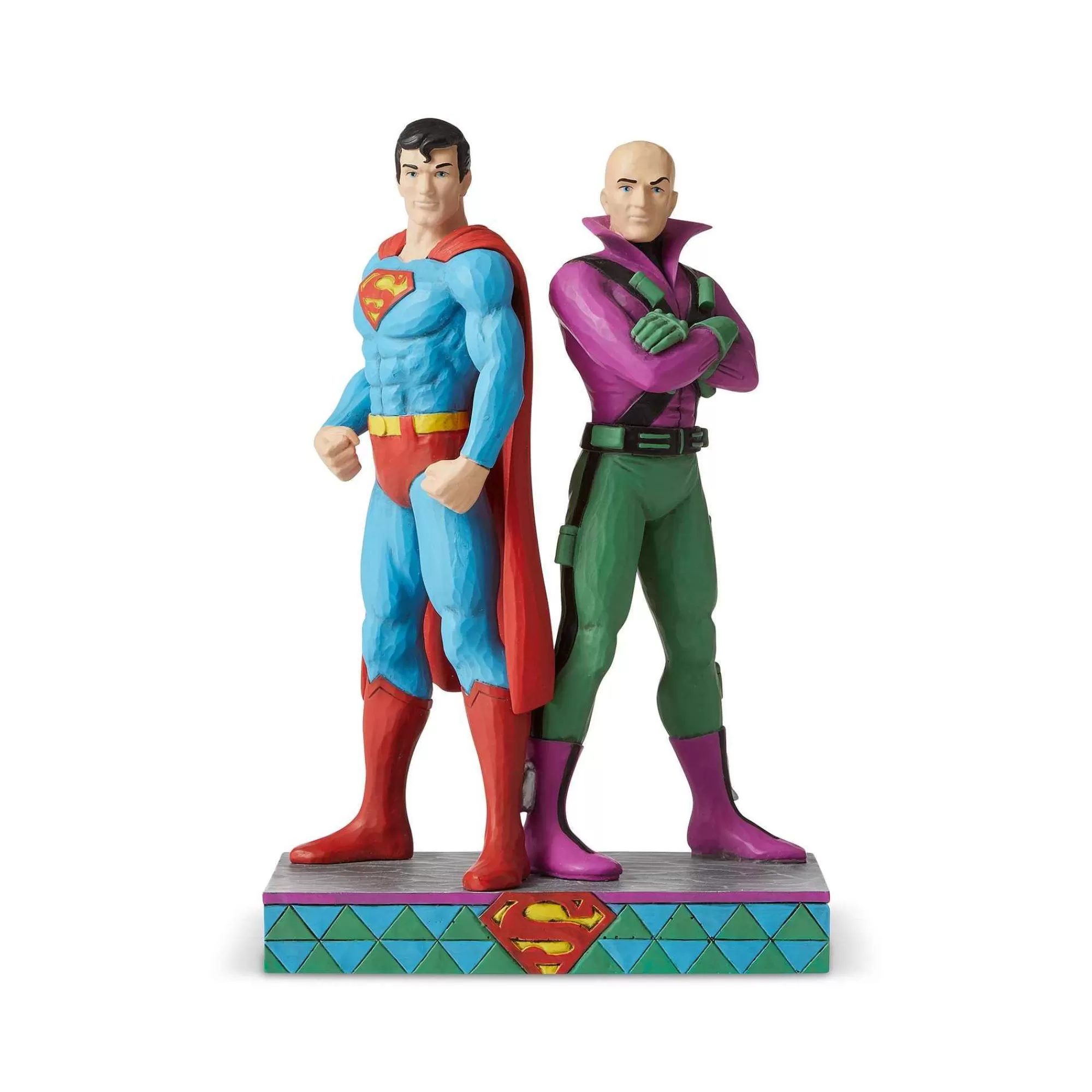 DC Comics by Jim Shore Superman And Lex Luthor