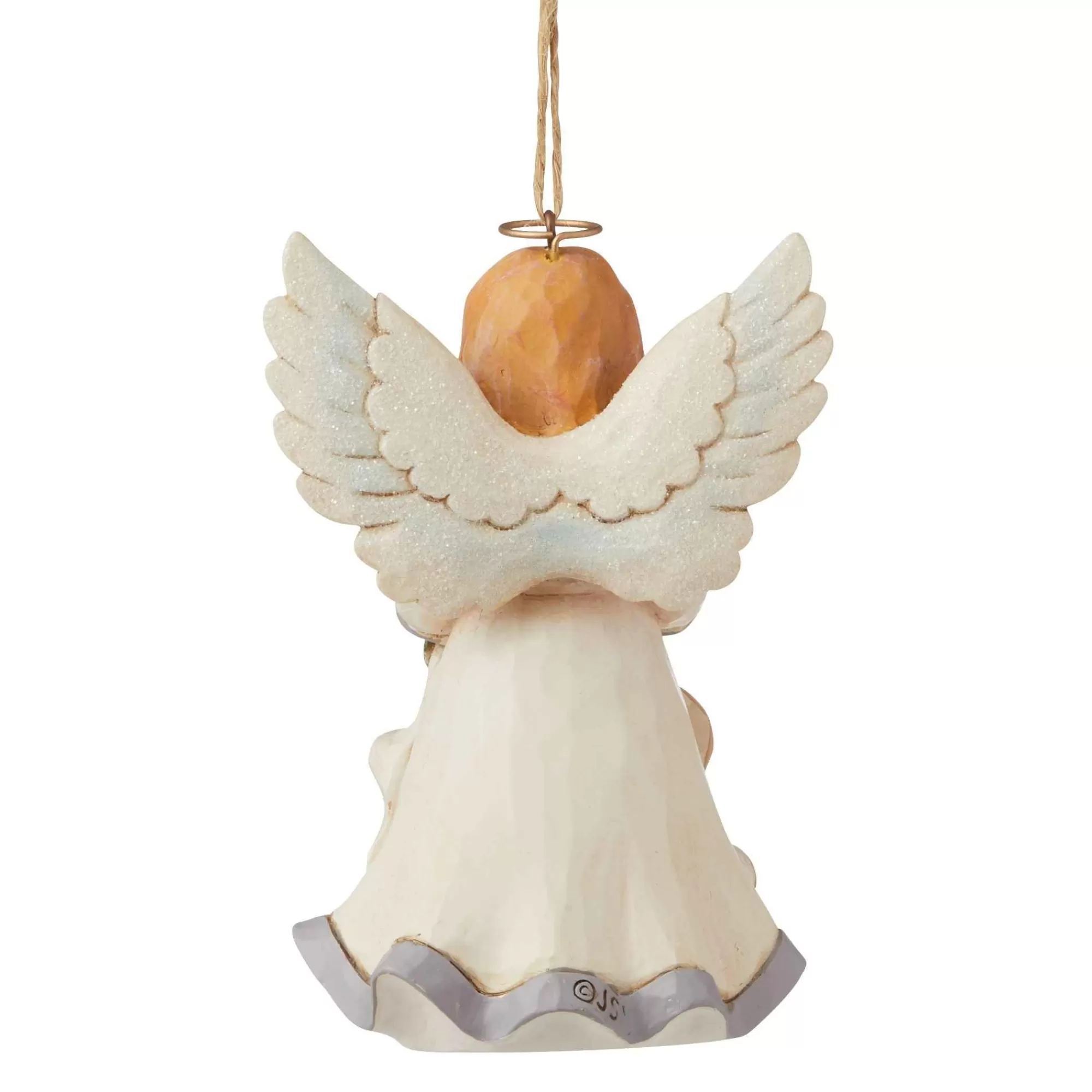 Jim Shore Heartwood Creek White Woodland Believe Angel