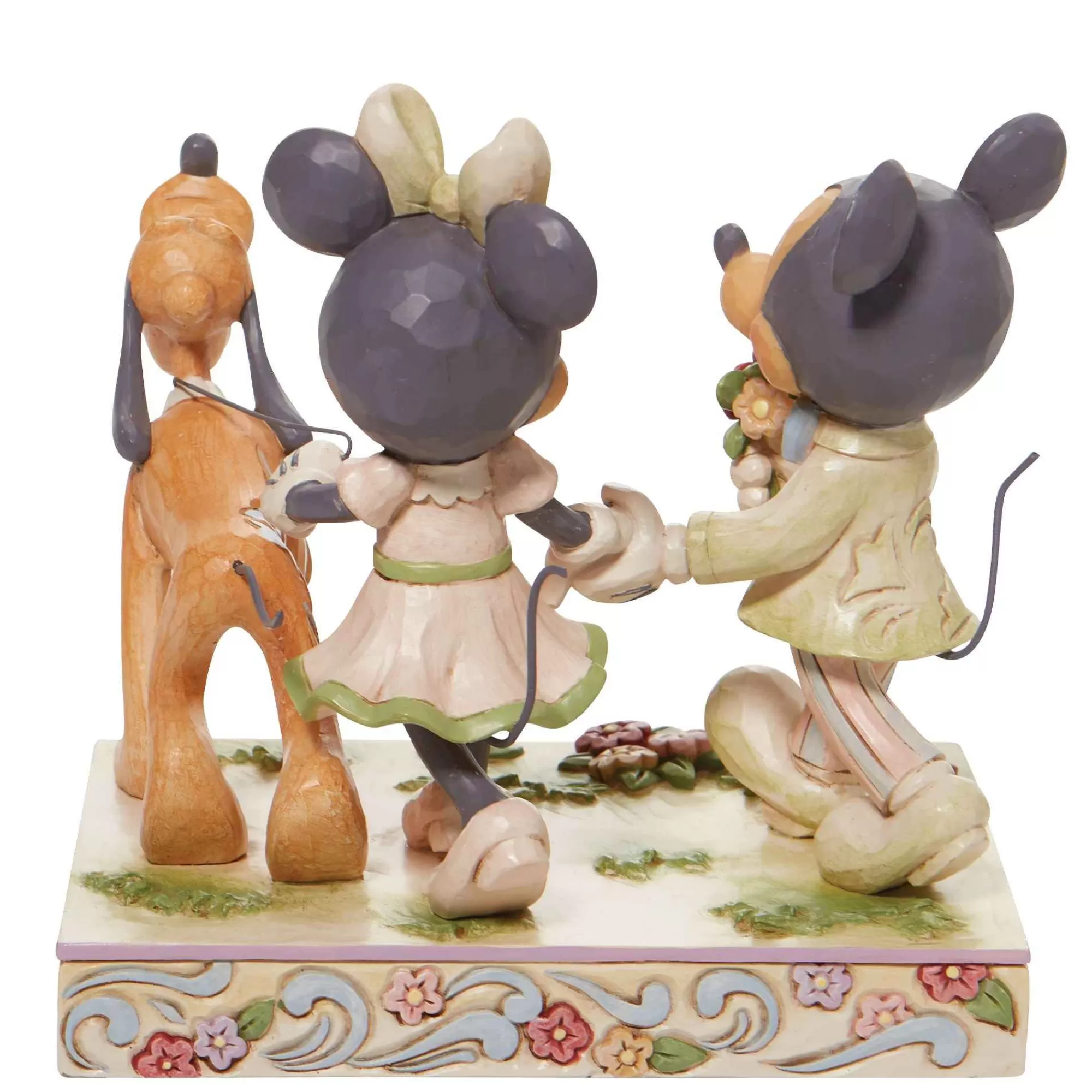 Disney Traditions White Woodland Mickey&Minnie