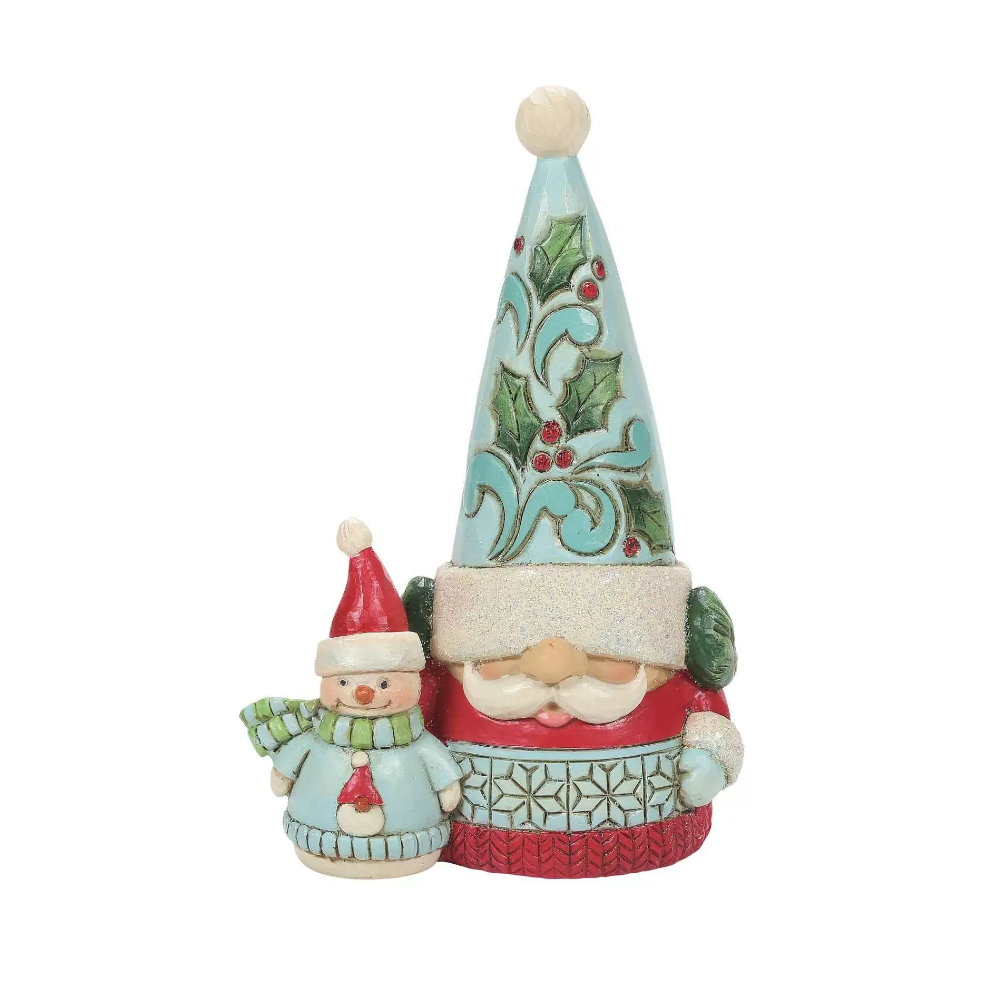 Jim Shore Heartwood Creek Wonderland Gnome And Snowman