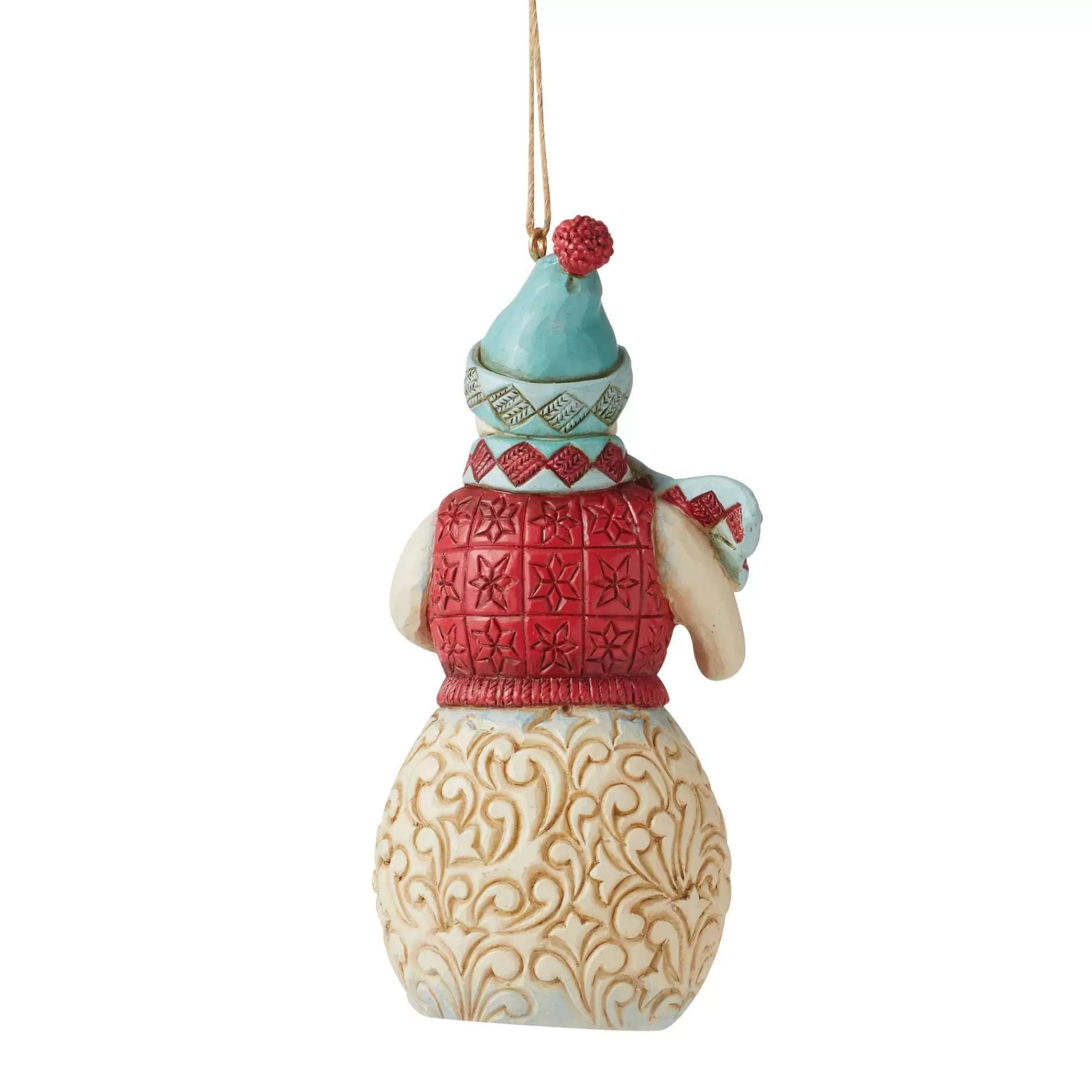 Jim Shore Heartwood Creek Wonderland Snowman Ornament