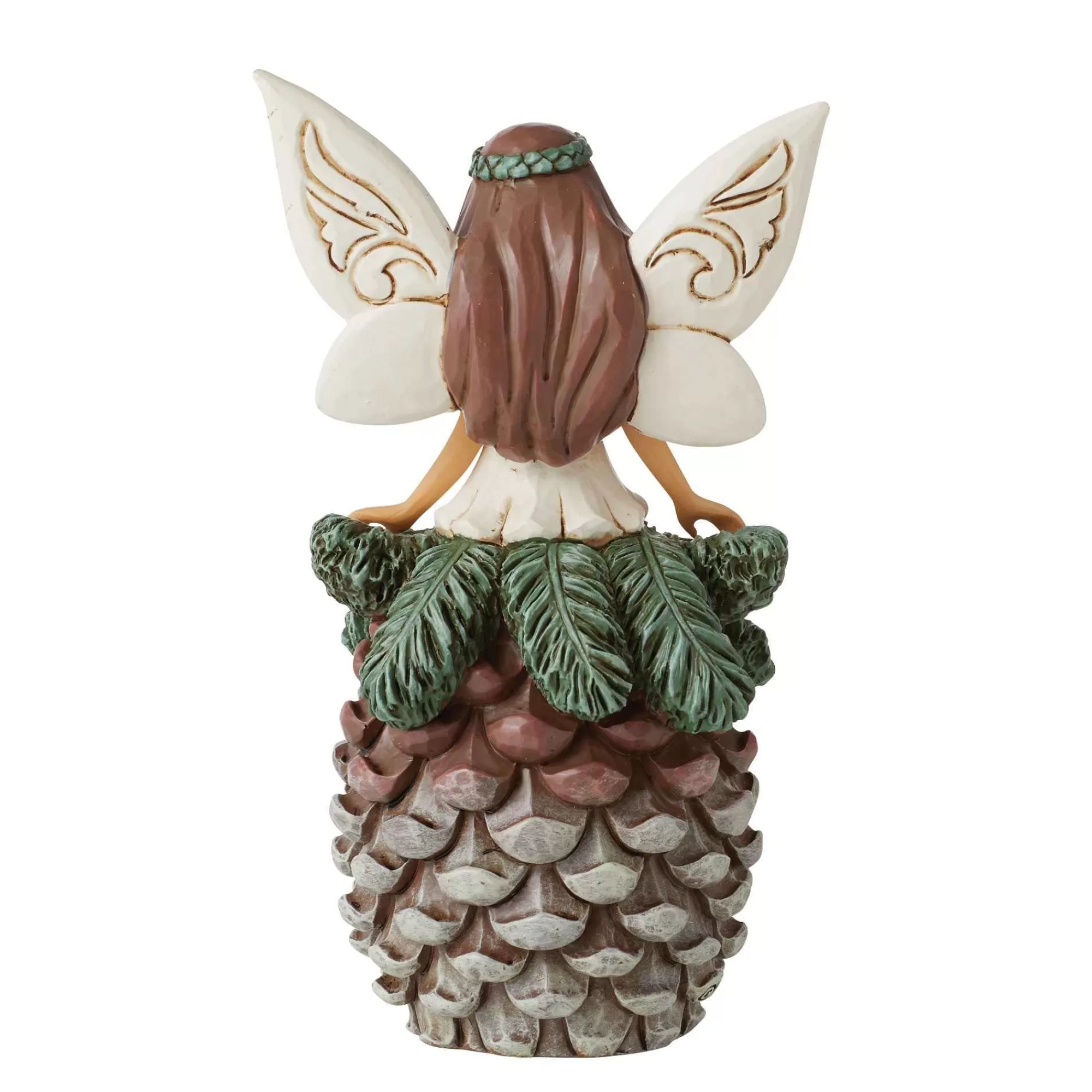 Jim Shore Heartwood Creek Woodland Fairy Pinecone Skirt